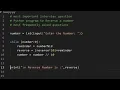Program to Reverse a number in python