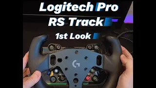 Logitech Pro RS Track Wheel Xbox Button Box 1st look