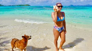 SOCIAL DISTANCING: Sailing to our own Private Island Paradise!