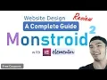 WordPress Website with Monstroid2 Modular Elementor Theme Complete Guide Review