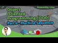 6 PLC Object Oriented Programming OOP of Assembly Line by Codesys simulated in factory IO