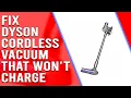 How to Fix a Dyson Cordless Vacuum That Won t Charge Causes and Solutions
