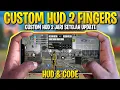 HUD \u0026 CODE!? CUSTOM HUD 2 JARI FF TERBARU SETELAH UPDATE!! SETTINGAN CUSTOM HUD 2 JARI FF TERBAIK 🔥