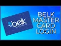 How to Login Belk Mastercard Account Online 2023 Belk MasterCard Sign In