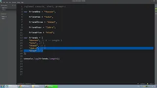 27 Learn JavaScript In Arabic Array Get Set Length