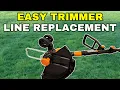 How to Rewind Worx String Trimmer Line