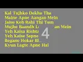 Lagu Pal Pal Dil Ke Paas - Kishore Kumar Full Karaoke Video with Lyrics