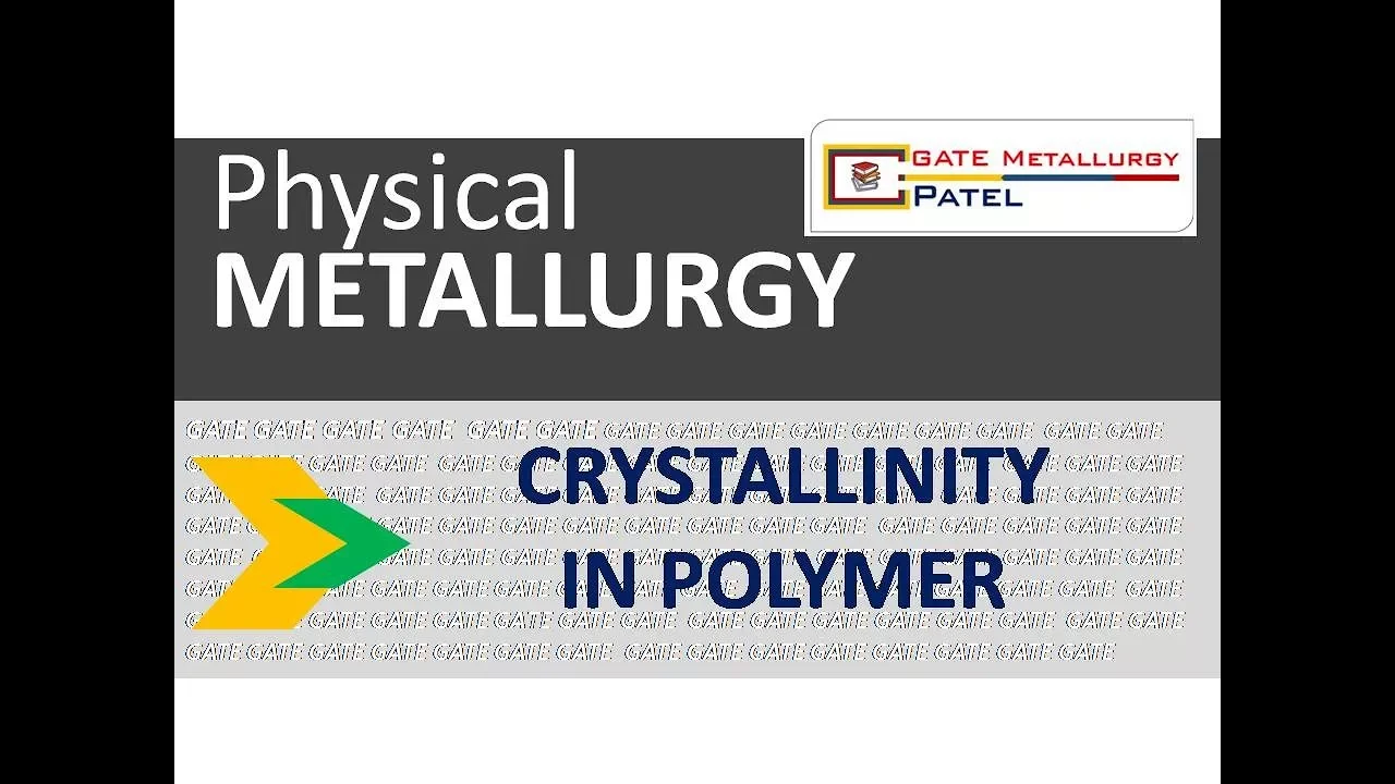PROBLEM ON CRYSTALLINITY OF A POLYMER