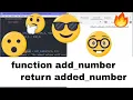 JavaScript How to RETURN values from a FUNCTION
