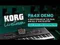 Download Lagu Korg Livestream - PA4X Demo and Q\u0026A