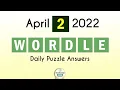 Wordle April 2 2022 Answer Puzzle 287