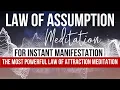 LAW OF ASSUMPTION GUIDED MEDITATION Most Powerful Manifesting Meditation Mary Kate