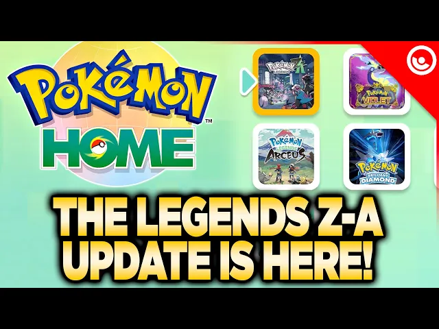 Video: Pokemon Legends Z-A Home Update is Here!