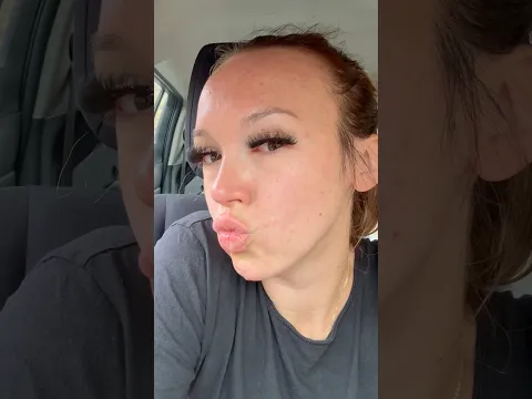 "Those aren't eyelashes, they're windscreen wipers!"
