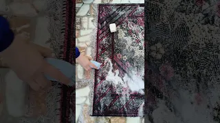 فكرة جميلة جدا لتنظيف السجاد 