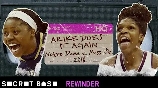 The clutchest Final Four performance ever needs a deep rewind Arike Ogunbowale 2018