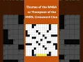 Thomas of the WNBA or Thompson of the NWSL Crossword Clue