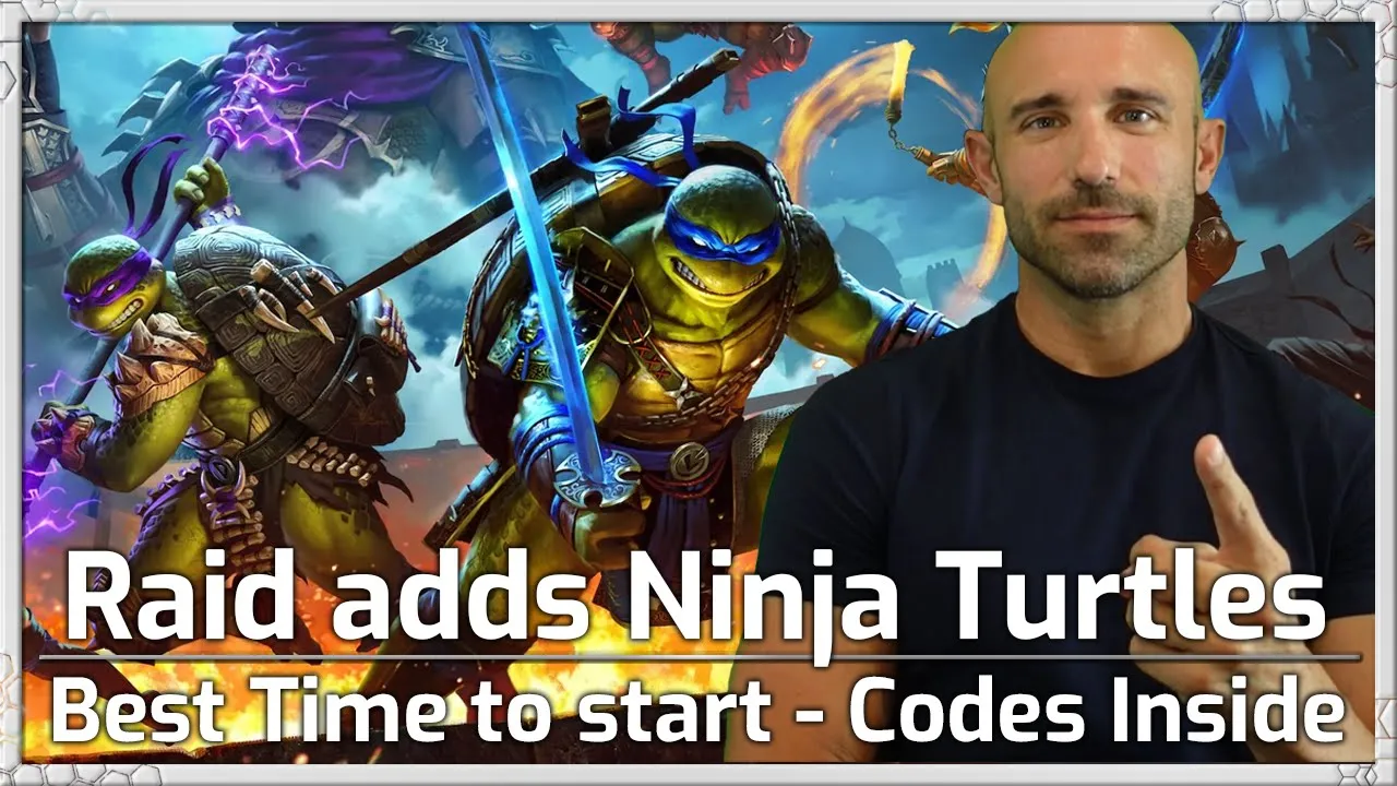Raid Adds Ninja Turtles - Best Time to Start (Codes Inside)