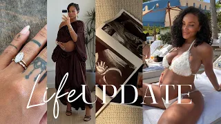 life update i got engaged i got married i got pregnant no im not kidding Allyiahsface Vlog