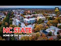 NC State University Home of the Wolfpack Cinematic Drone Tour 4K Ultra