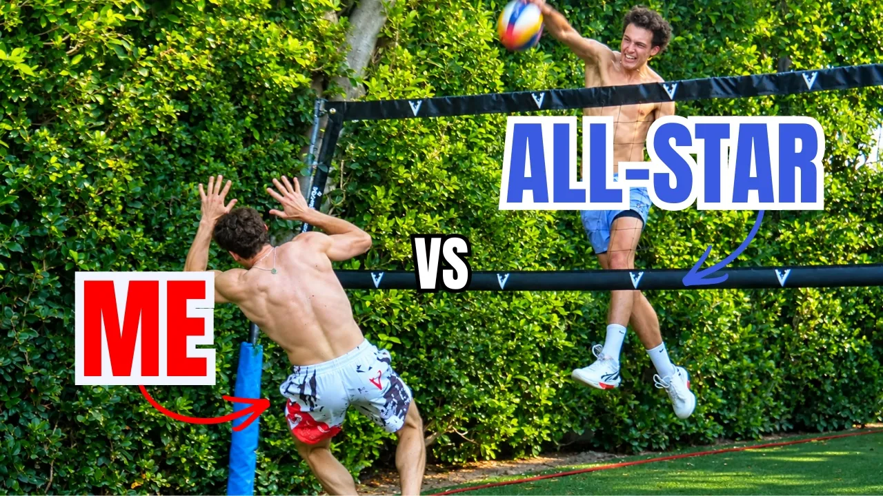 Backyard Volleyball vs 2026 College All Stars
