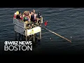 Highlights from 2026 Gloucester greasy pole contest