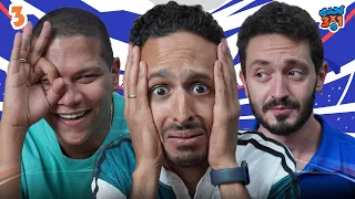 تحدي ٣ X ١ اسئلة عبثية عن كرة القدم يوسف عثمان و احمد عبد الحميد 