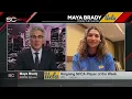 Maya Brady Appears on SportsCenter Following Bruins Two Top-10 Wins