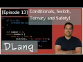 Dlang Episode 13 D Language - Control Flow