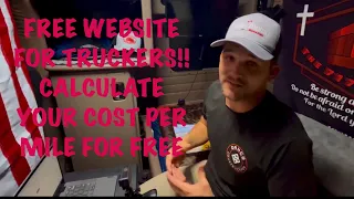 Free Trucker Calculator For Truck Drivers Figure out your cost per mile