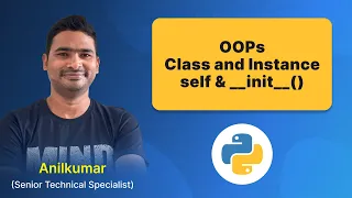 Python Class-45 OOPs Class Instance self -