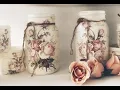 How to decoupage mason jars rusticcottageco