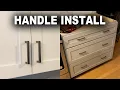 How to Install Cabinet Door and Drawer Pulls