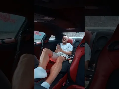 Camping in a GT-R During a Thunderstorm