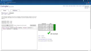 CodingBat Walkthrough Warmup-1