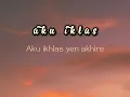 Download Lagu Aftershin || Aku Iklas lirik lagu ( yowes rapopo rsah digetuni ) #aftershine #liriklagu