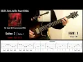 Death - Flesh And The Power It Holds - Guitar riffs with tabs / cover / lesson