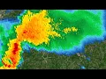 2021 Newnan Georgia Tornado TDWR Radar Loop