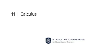 Introduction to Mathematica Calculus