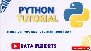 PART - 2 NUMBERS CASTING STRING BOOLEANS