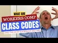 What are workers compensation class codes