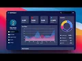 Responsive Admin Dashboard Page using HTML CSS and Javascript Social Media Dashboard