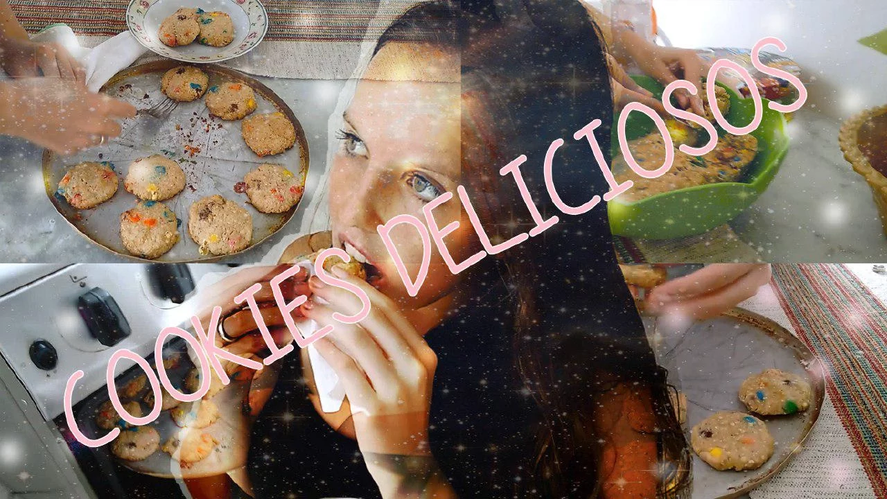 RECEITA COOKIES AMERICANOS DE M&MS