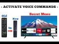 Switch Old Remote to New Smart REMOTE CONTROL for Samsung TVs Activate voice commands - SECRET MENU
