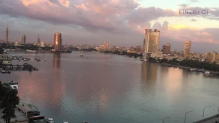 Golden River Nile Egypt من اجمل المناظر اللي ممكن تشوفها في القاهره 