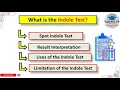 Spot Indole Test Biochemical test Bacterial identification technique