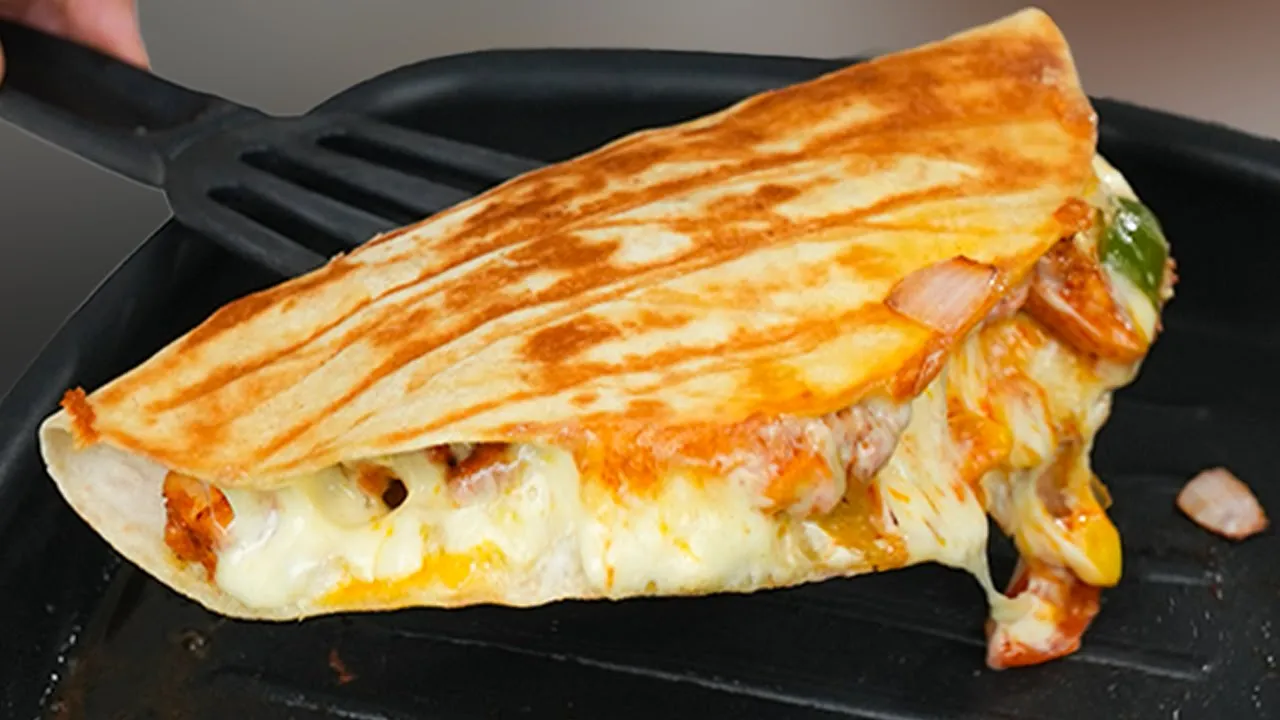              Chicken Tikka Masala Quesadilla Kabita