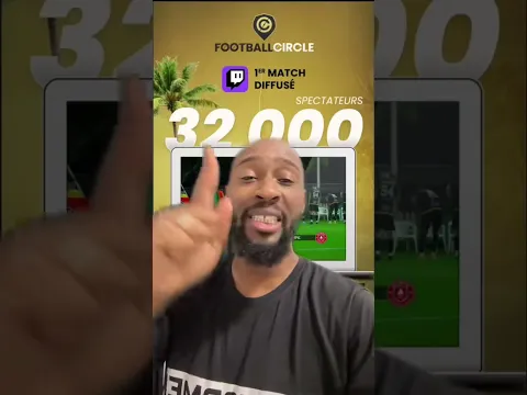 Incroyable objectif 45000 au prochain match #football