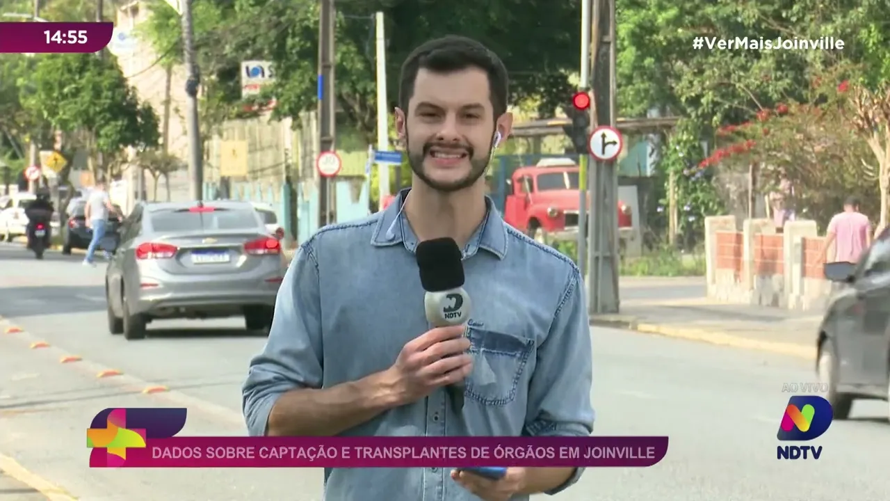 Dados sobre captação e transplantes de órgãos em Joinville