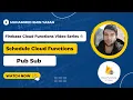 Firebase Cloud Functions Series - 2 Scheduled Pub Sub Triggers
